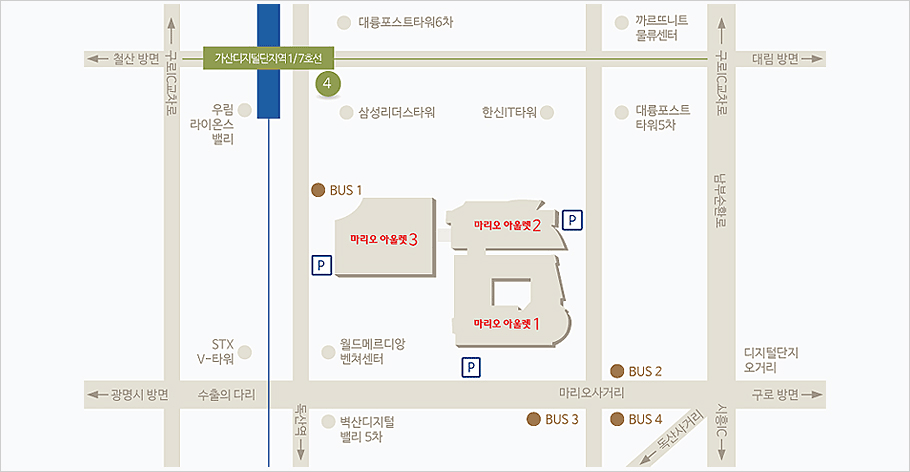 찾아오시는 길 지도